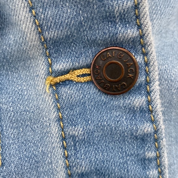 EUC girls size 7/8 denim jacket - Picture 7 of 9